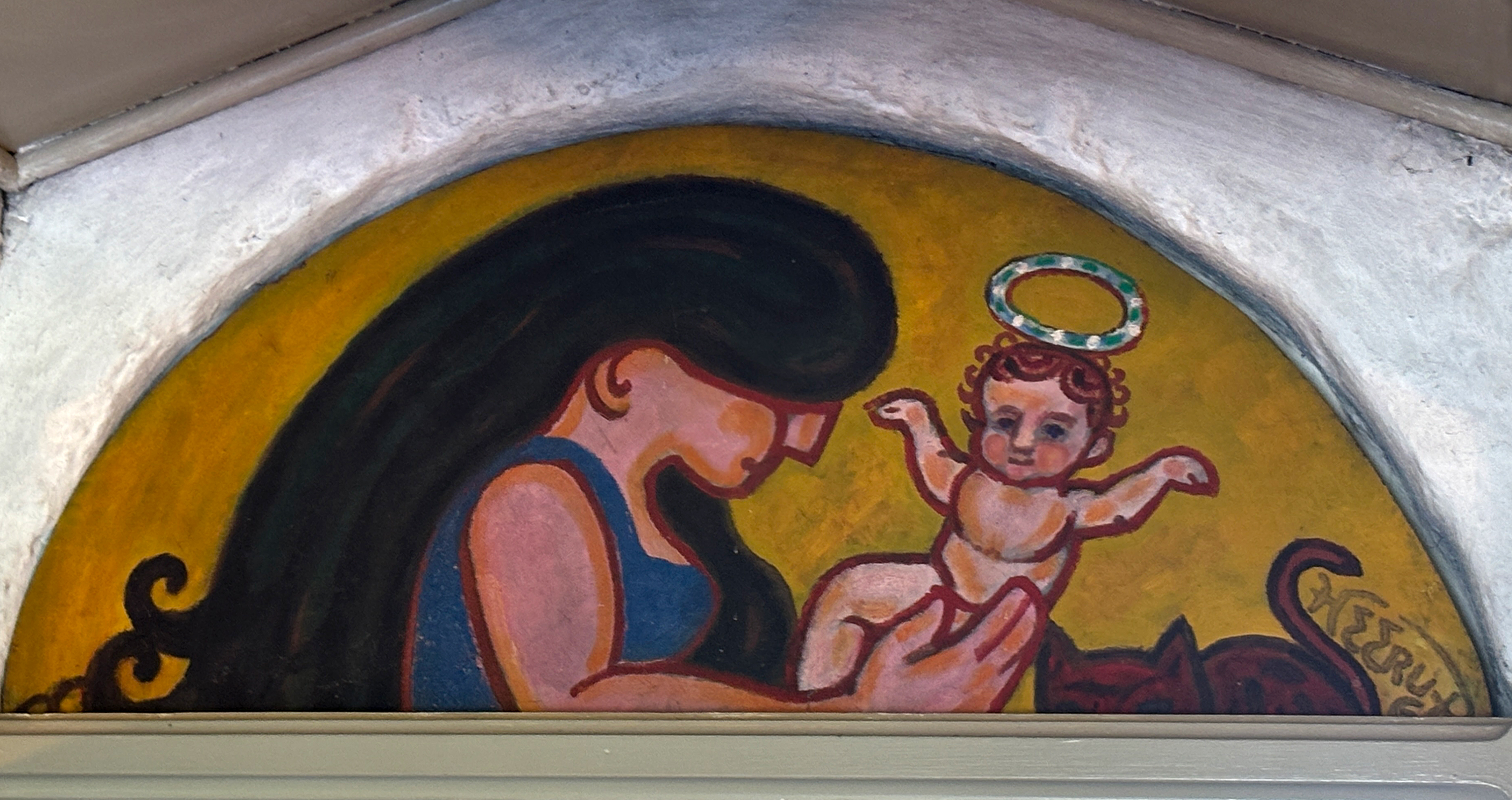 Heerup maleri i Stenløse Kirke