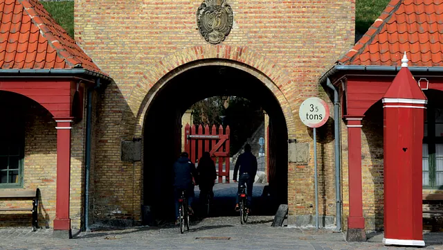 Indgang til kastellet